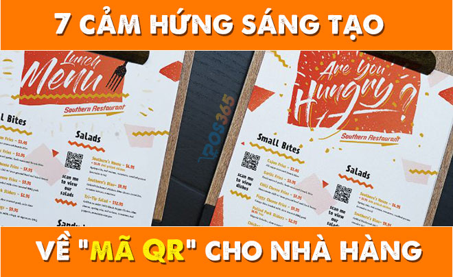 7 Cảm hứng sáng tạo về mã QR cho nhà hàng