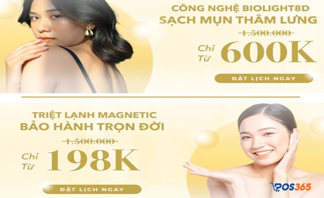 Cho thanh toán trả góp với những Combo Spa giá trị cao