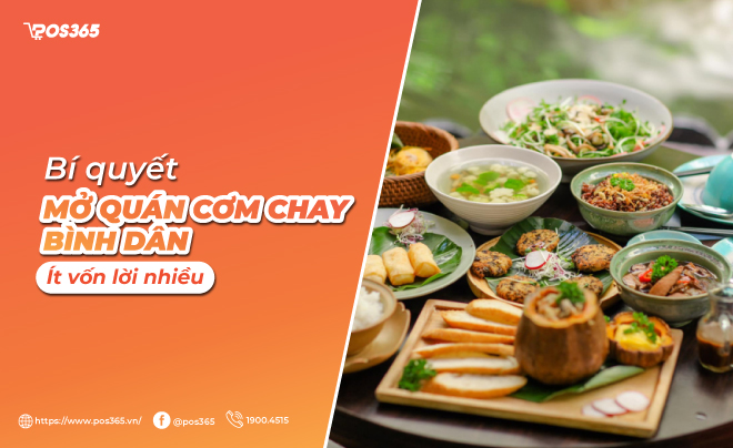 Bí quyết mở quán cơm chay bình dân ít vốn lời nhiều