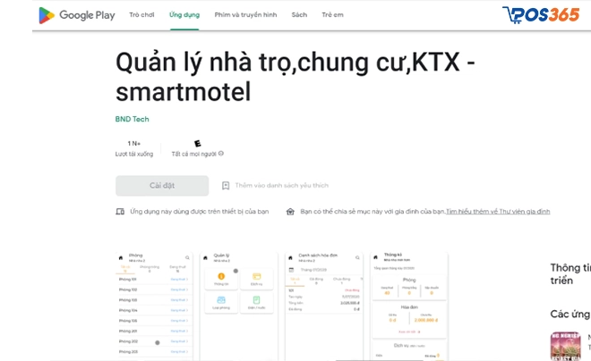 phần mềm quản lý nhà trọ