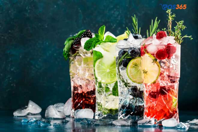 Mocktail đồ uống phổ biến trong quán bar