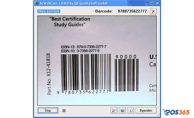 phần mềm quét mã vạch cho máy tính