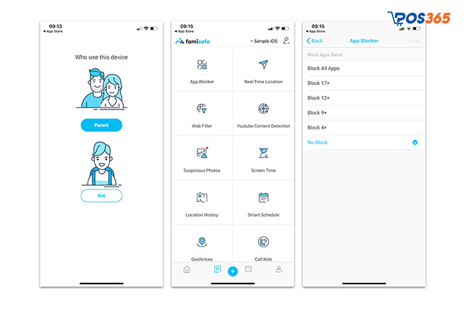 Phần mềm quản lý điện thoại trẻ em FamiSafe