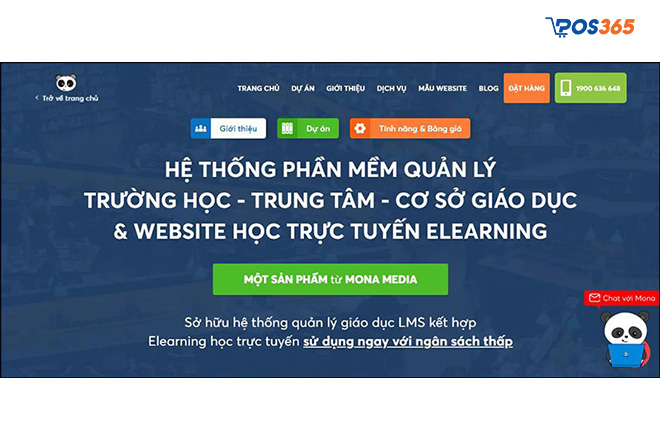 Phần mềm quản lý học sinh Mona eLMS