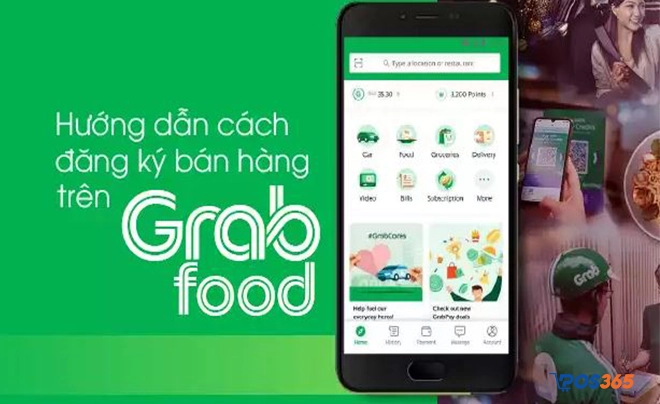 hướng dẫn đăng ký bán hàng trên grab food