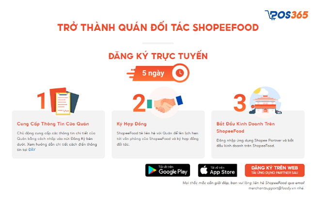 Đăng ký trực tiếp trên website