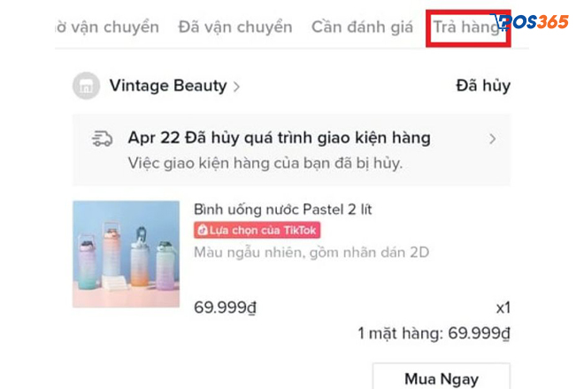 Hướng dẫn cách hoàn hàng trên TikTok Shop