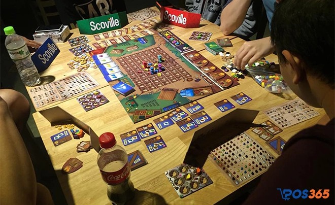 Tabletop Boardgame Coffee