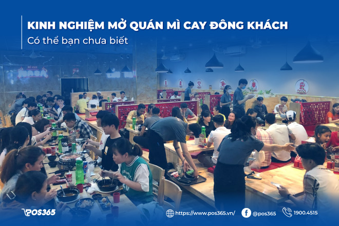 Kinh nghiệm mở quán mì cay đông khách có thể bạn chưa biết