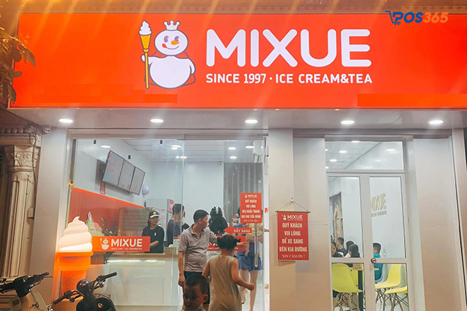 Độ phủ thị trường của Mixue