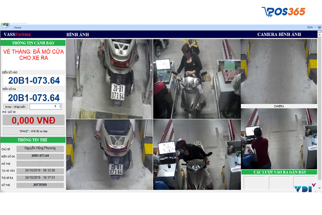 phần mềm quản lý bãi xe pth