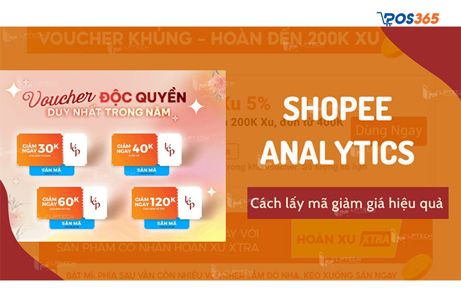 Hướng dẫn cách lấy mã giảm giá sản phẩm trên Shopee Analytics