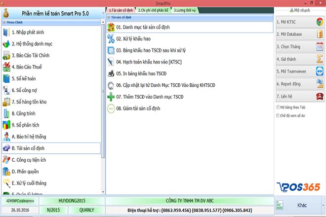 phần mềm kế toán smart pro