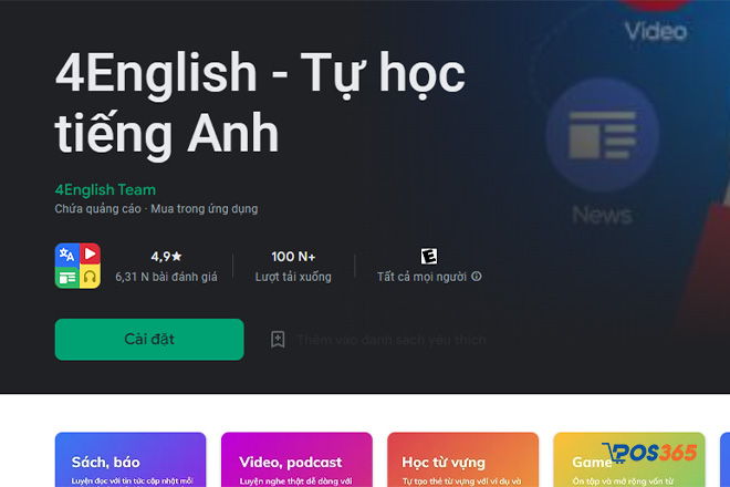 ứng dụng học tiếng anh cho người đi làm