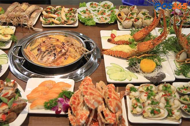 Nhà hàng Flame Buffet hải sản cao cấp Hải Phòng tại khách sạn Mercure