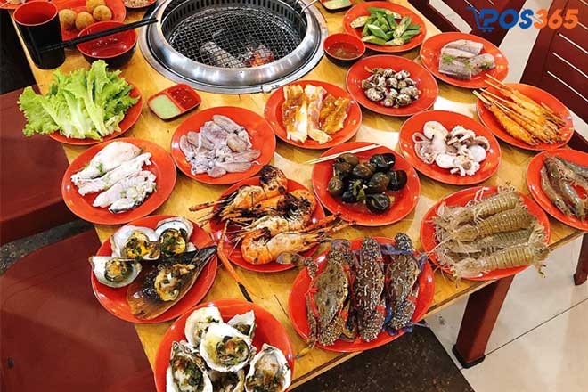 Buffet hải sản ốc ba tàu hải phòng Địa chỉ buffet quen thuộc với người địa phương