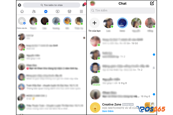 Facebook Lite hỗ trợ tích hợp tính năng nhắn tin ngay trong ứng dụng