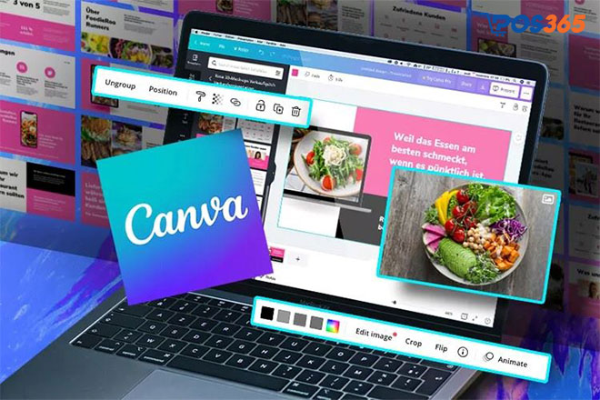 Thiết kế mẫu trên Canva cách kiếm tiền online cho học sinh sinh viên đam mê đồ hoạ