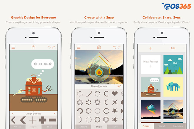 Assembly Art and Design phần mềm thiết kế logo dành riêng cho ios