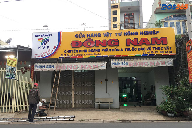 bảng hiệu cửa hàng vật tư nông nghiệp