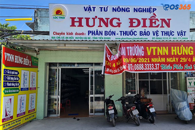 bảng hiệu cửa hàng vật tư nông nghiệp