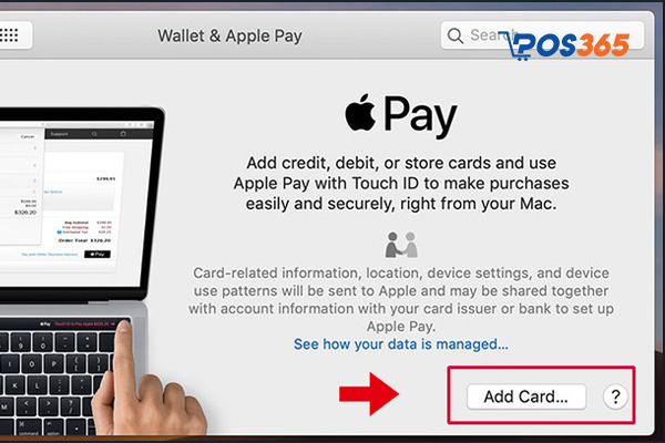 Thiết lập Apple Pay trên iMac hoặc MacBook