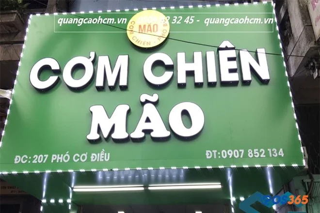 biển quán cơm bình dân