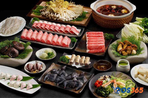 Buffet lẩu băng chuyền Ashima