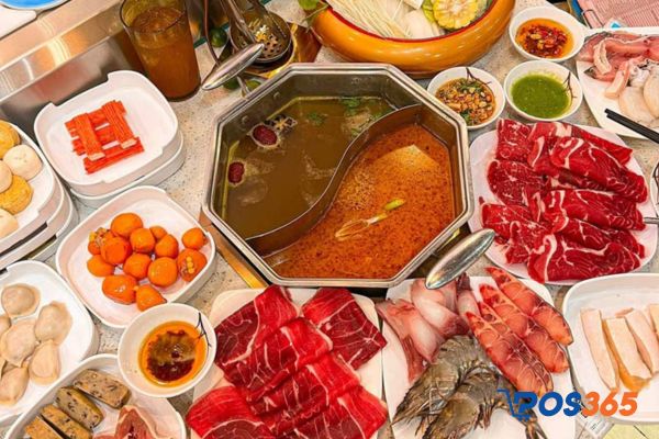 Buffet lẩu băng chuyền đài loan - Dao Hua