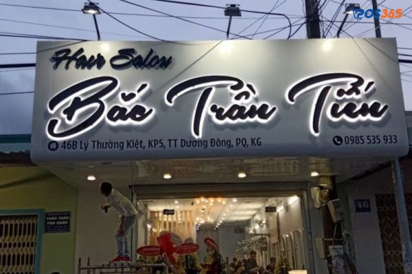 Mẫu biển quảng cáo salon tóc 4