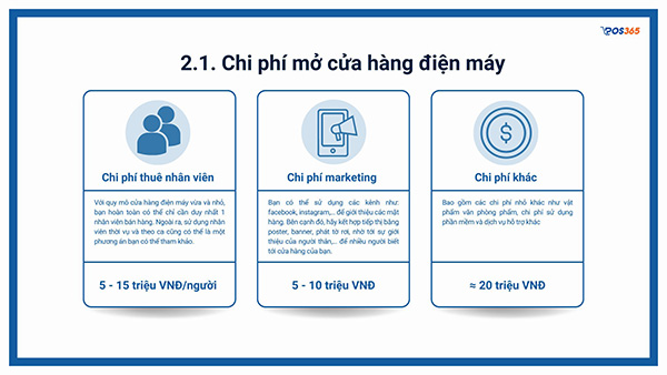 Chuẩn bị vốn nhập hàng