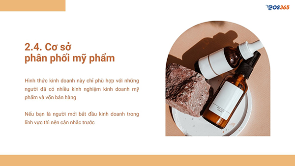 Cơ sở phân phối mỹ phẩm