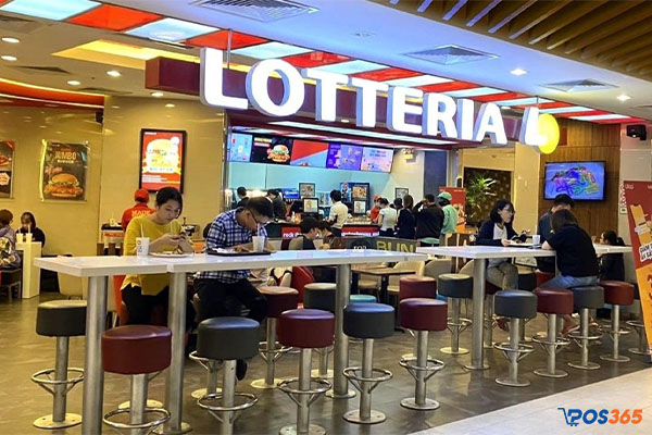 Thiết kế cửa hàng thức ăn nhanh Lotteria