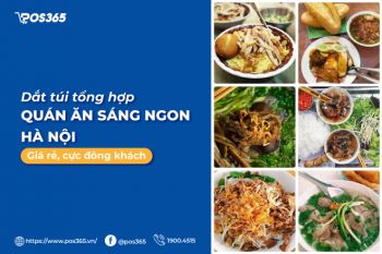 Dắt túi 15+ quán ăn sáng ngon Hà Nội giá rẻ, cực đông khách