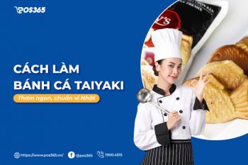 Cách làm bánh cá taiyaki thơm ngon, chuẩn vị Nhật