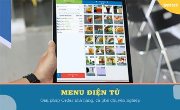 Menu điện tử là gì? Xu hướng tất yếu trong công cuộc “số hoá” của doanh nghiệp